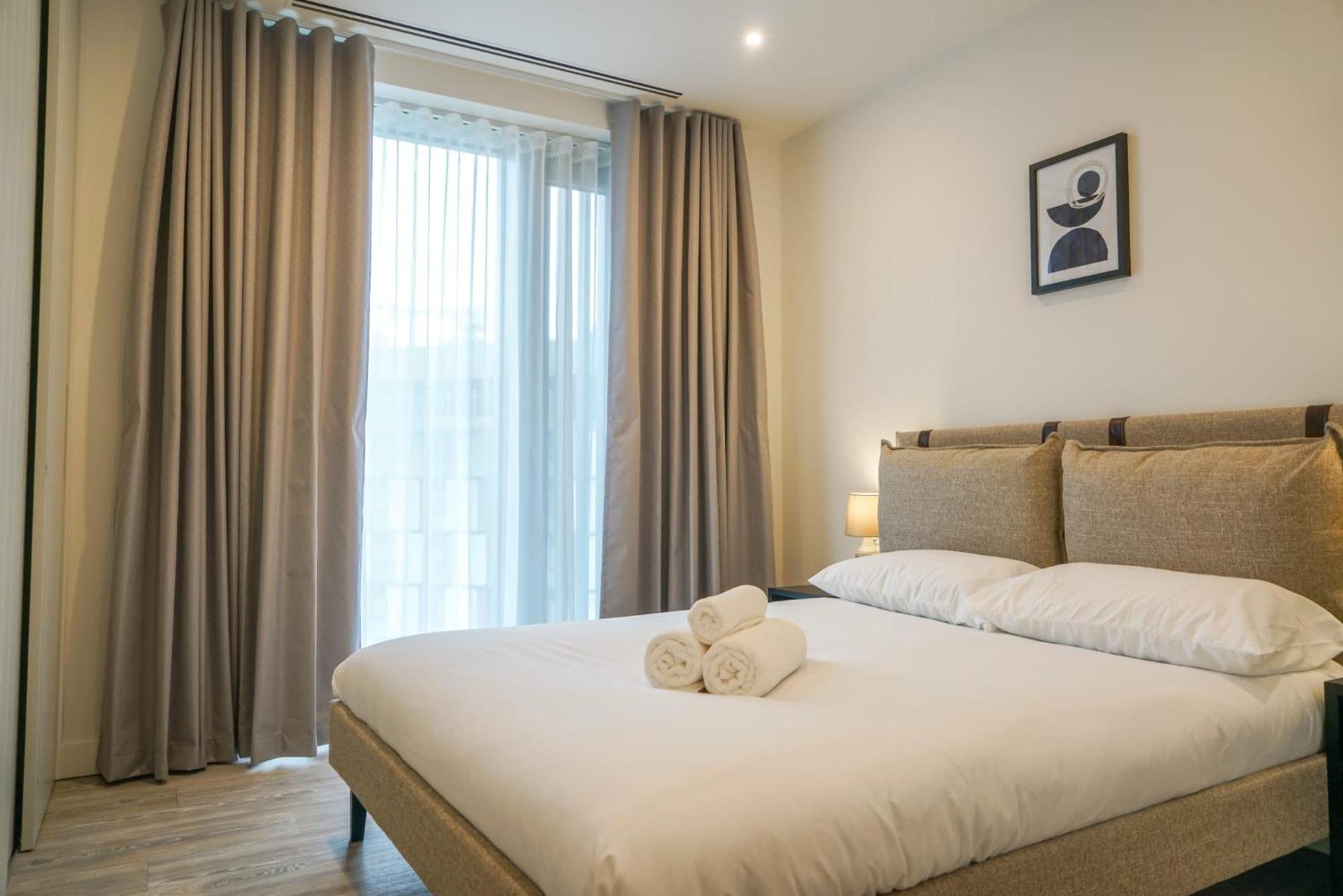 Coppermaker Square In Stratford Apart otel Londra Dış mekan fotoğraf